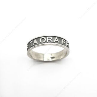 Anello "Sancta Rita ora pro nobis"
